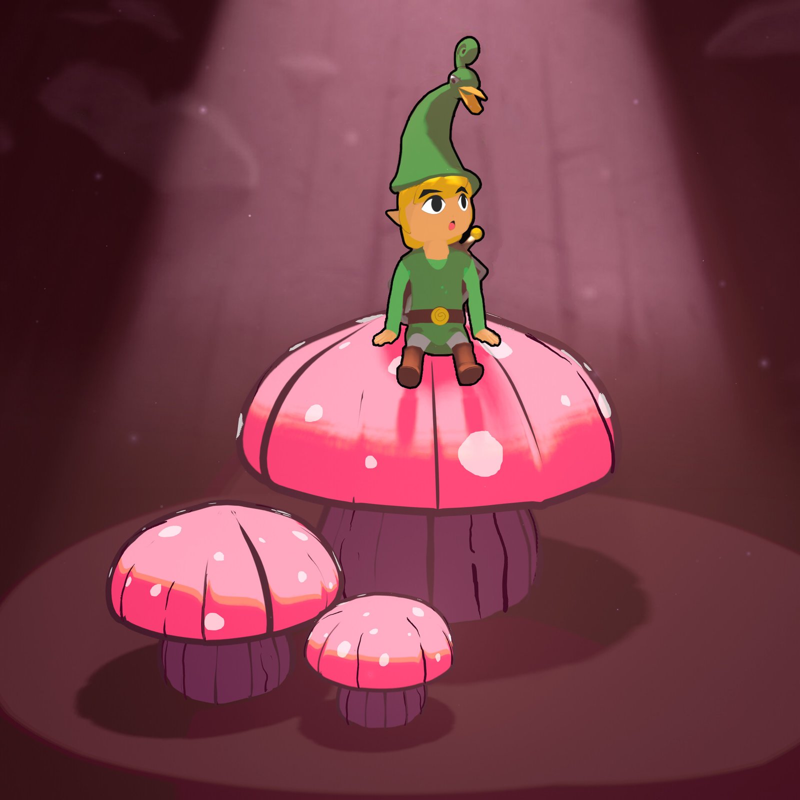 Cel-Shading Study — Zelda Minish